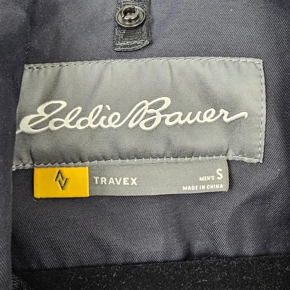 Eddie Bauer Travex‎ WeatherEdge Men's Field Jacket Hooded Utility Parka Small